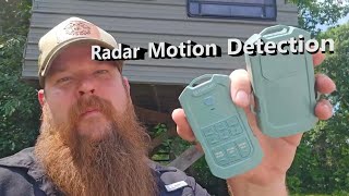 Radar Motion Detection For Camping, Security, And Hunting