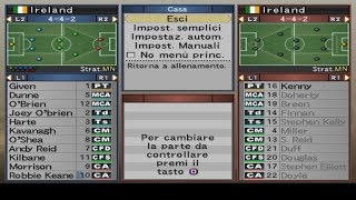 statistiche dei giocatori del irlanda su pro evolution soccer 6