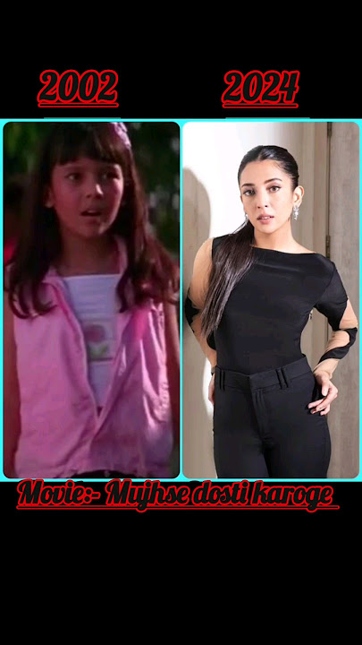 Mujhse dosti karoge movie cast then vs now ❤️ #ytshorts #bollywood #trending #movie #viral