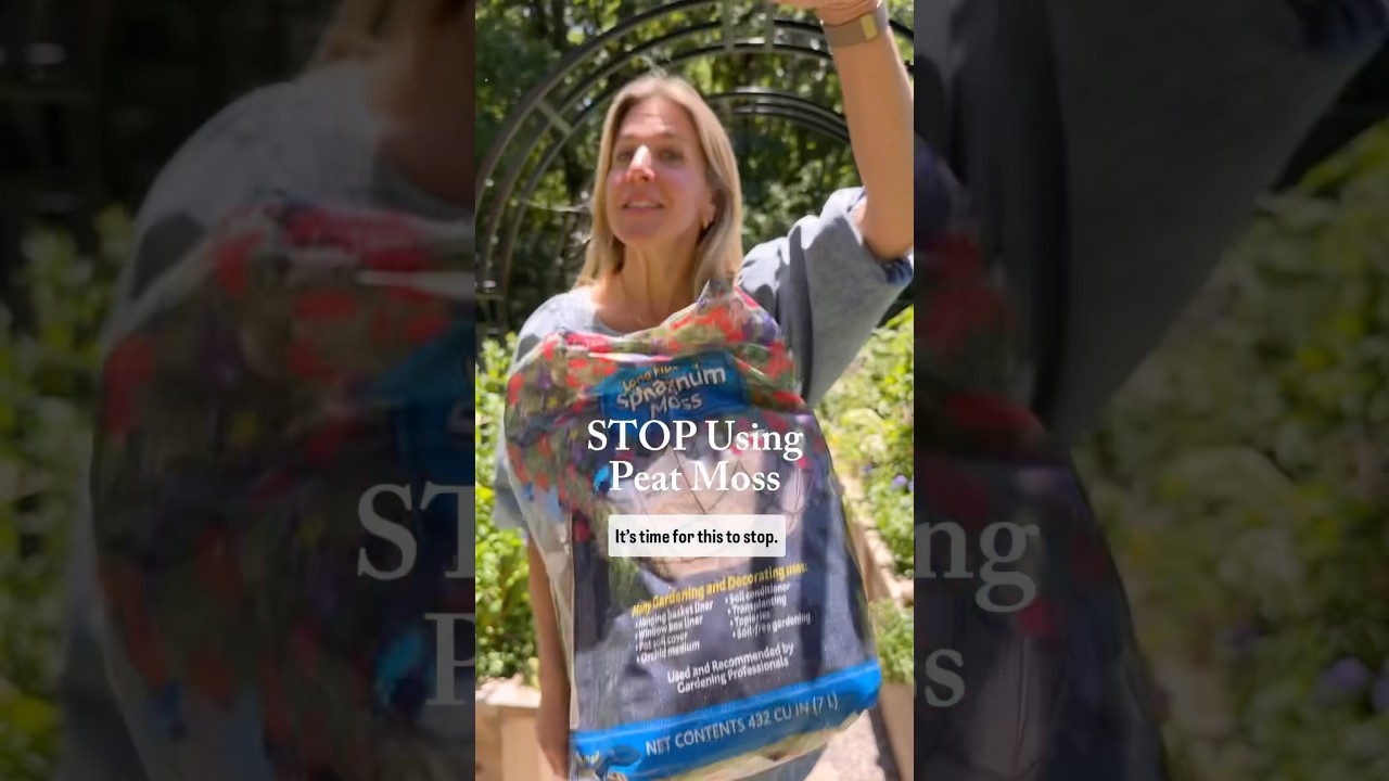 It’s time to STOP using Peat Moss in your garden…do this instead🪏