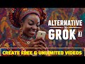 CREATE UNLIMITED&amp; FREE AI VIDEO.....(ALTERNATIVE TO GROK AI)