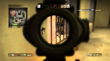 1v4 Mirage B Site Retake