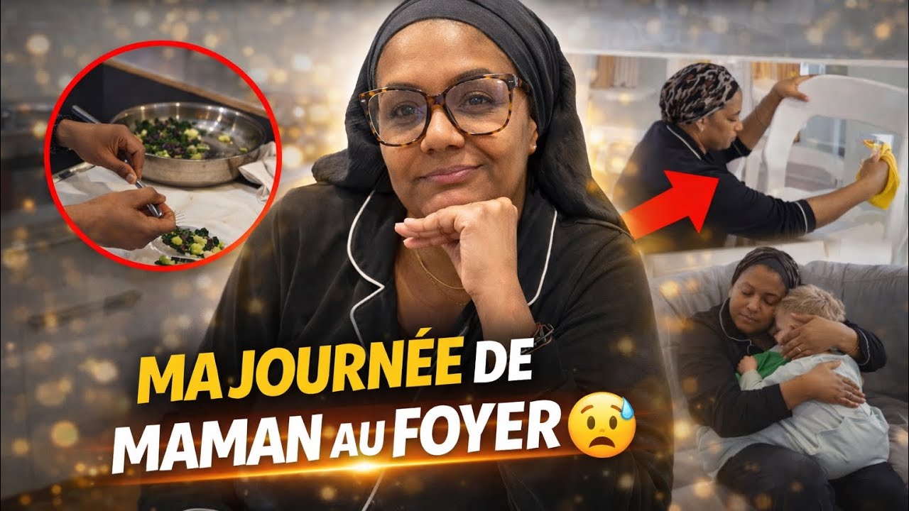 Ma journée intense de maman au foyer (3 enfants, ménage, cuisine…)😰