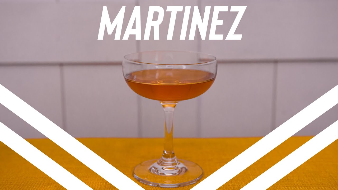 How to Make a Perfect Martinez Cocktail | Classic Gin Cocktail Recipe