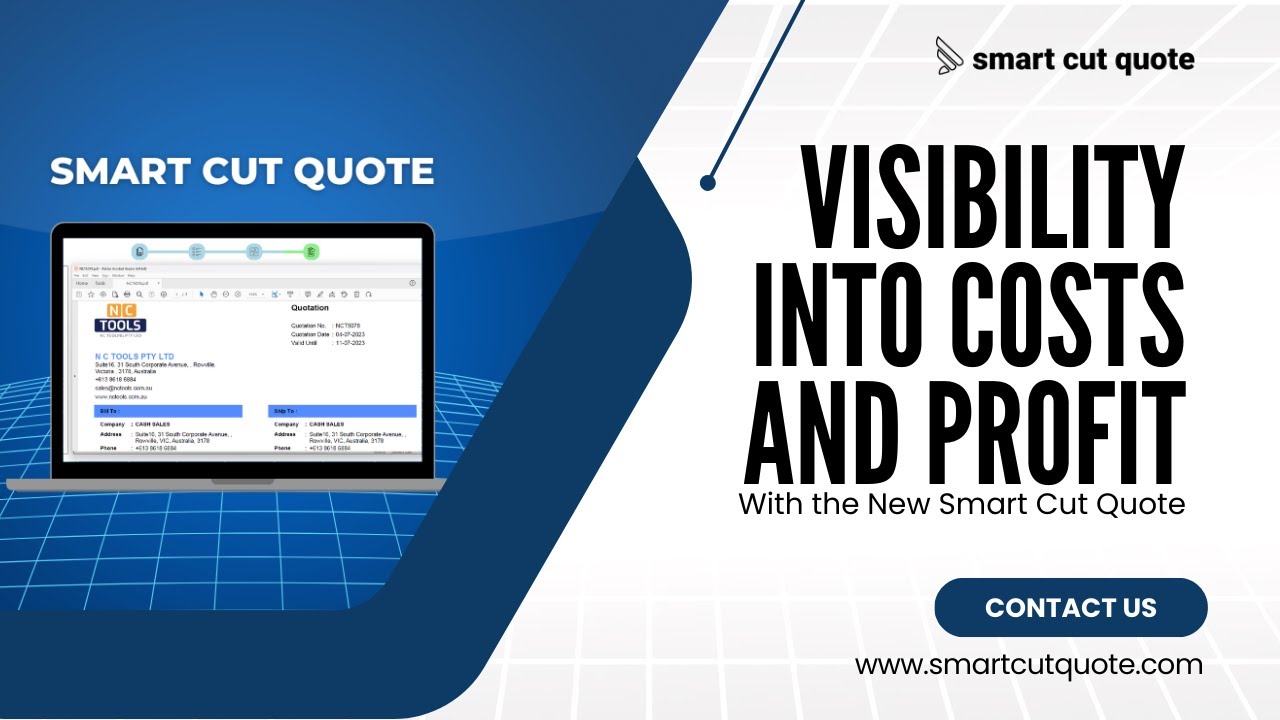 Visibility Into Costs and Profit With the New Smart Cut Quote - YouTube