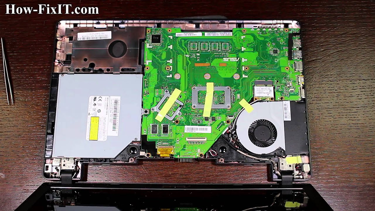 notification Logical Warmth ASUS X552 Series disassembly video and photo guide