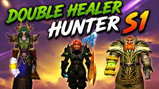Late Season 1 Double Healer Hunter WoW TBC 2k Rated