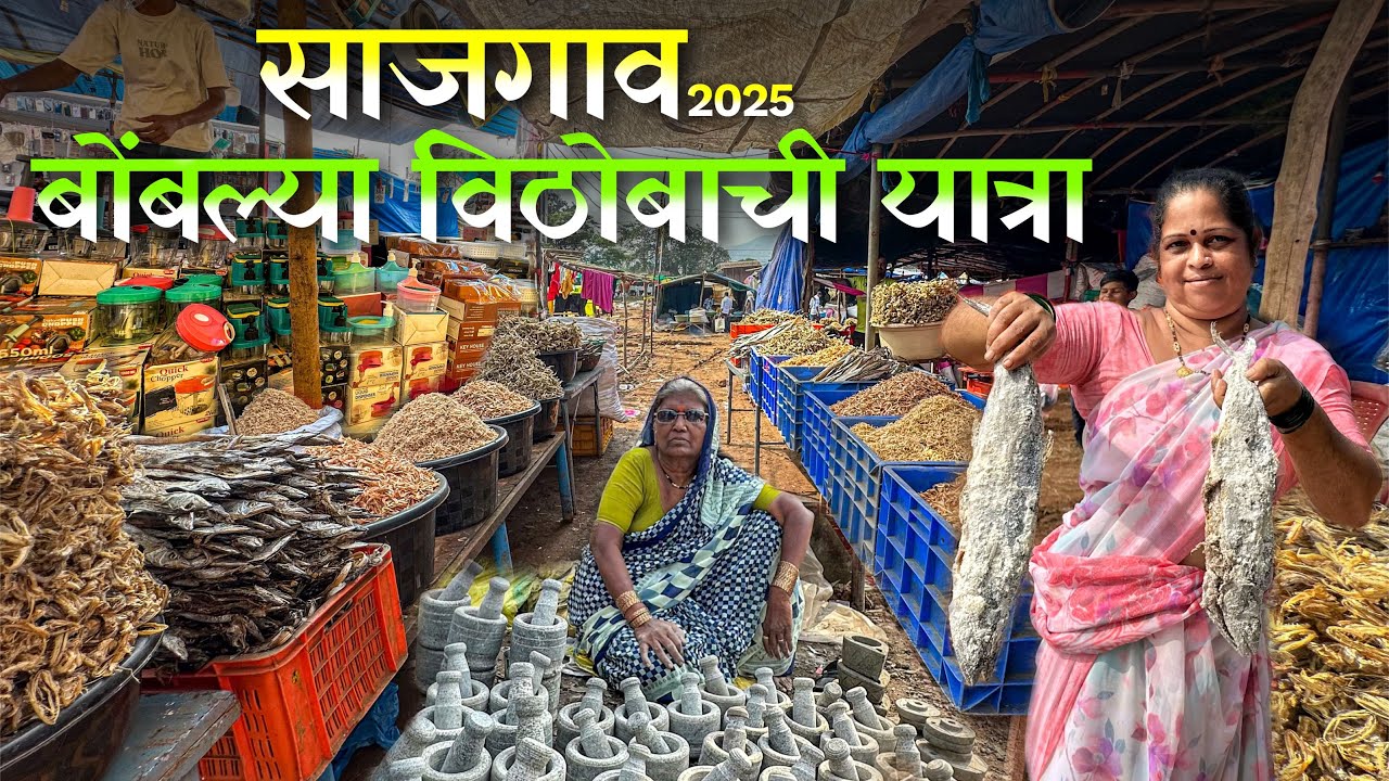 साजगाव बोंबल्या विठोबाची यात्रा 2025 / धाकटी पंढरी