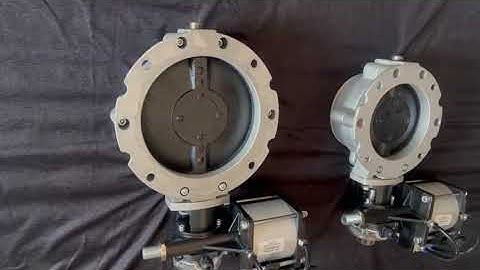 BUTTERFLY VALVE WITH ACTUATOR & MICRO SWITCH FULL SET.