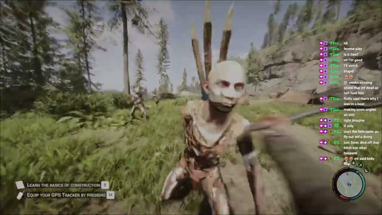 Sons of the Forest: Building our first base  (pt1)