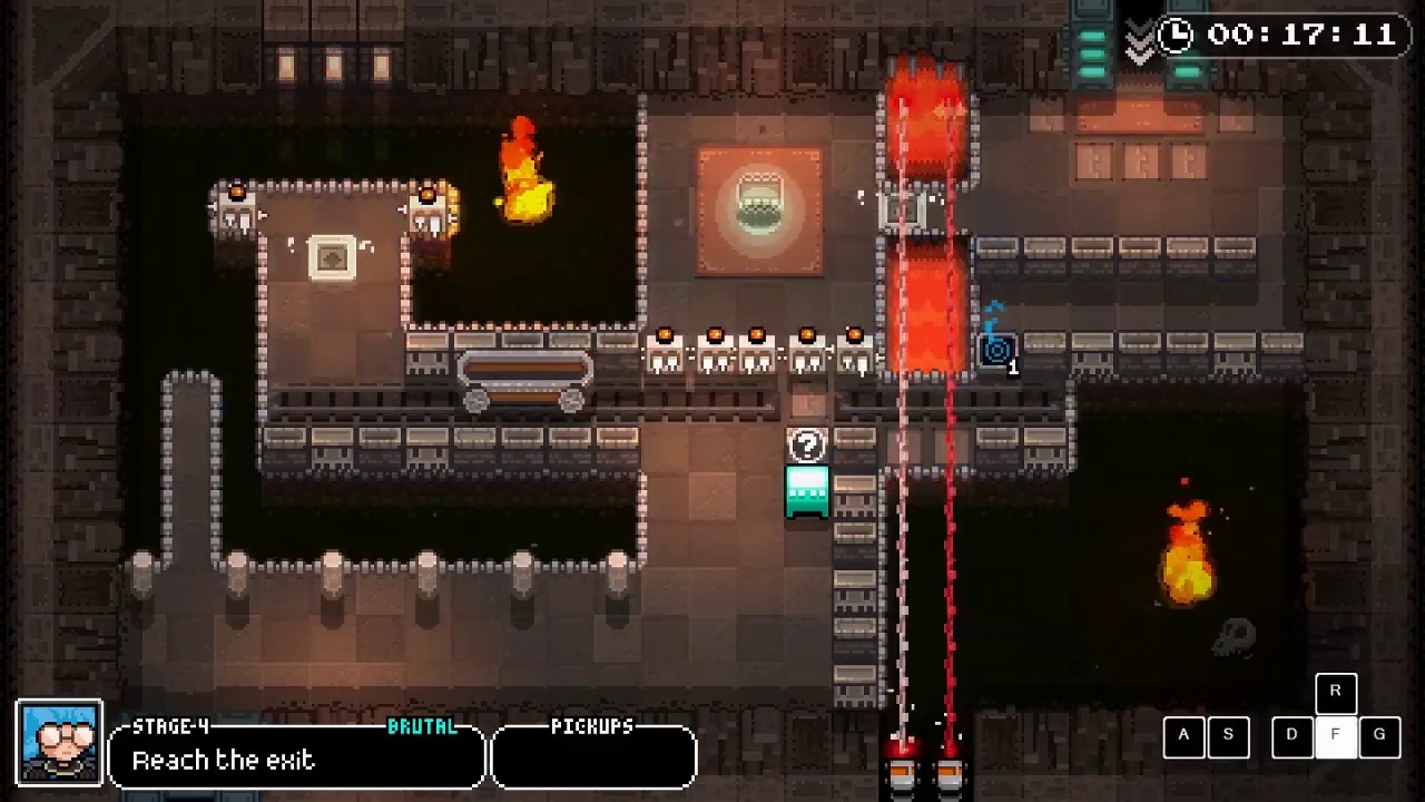 Invisigun Reloaded (PC) - Phoebe Journey Speedrun Clips (All Chips)