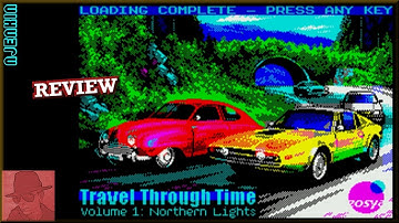 Travel Through Time : Vol 1 - Northern Lights : Homebrew 2021 - ZX Spectrum 128K !! with Commentary