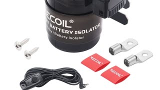 Recoil Audio High Current 500A constant,  700A surge Battery Relay, BRL500 + module Vs. SRL500