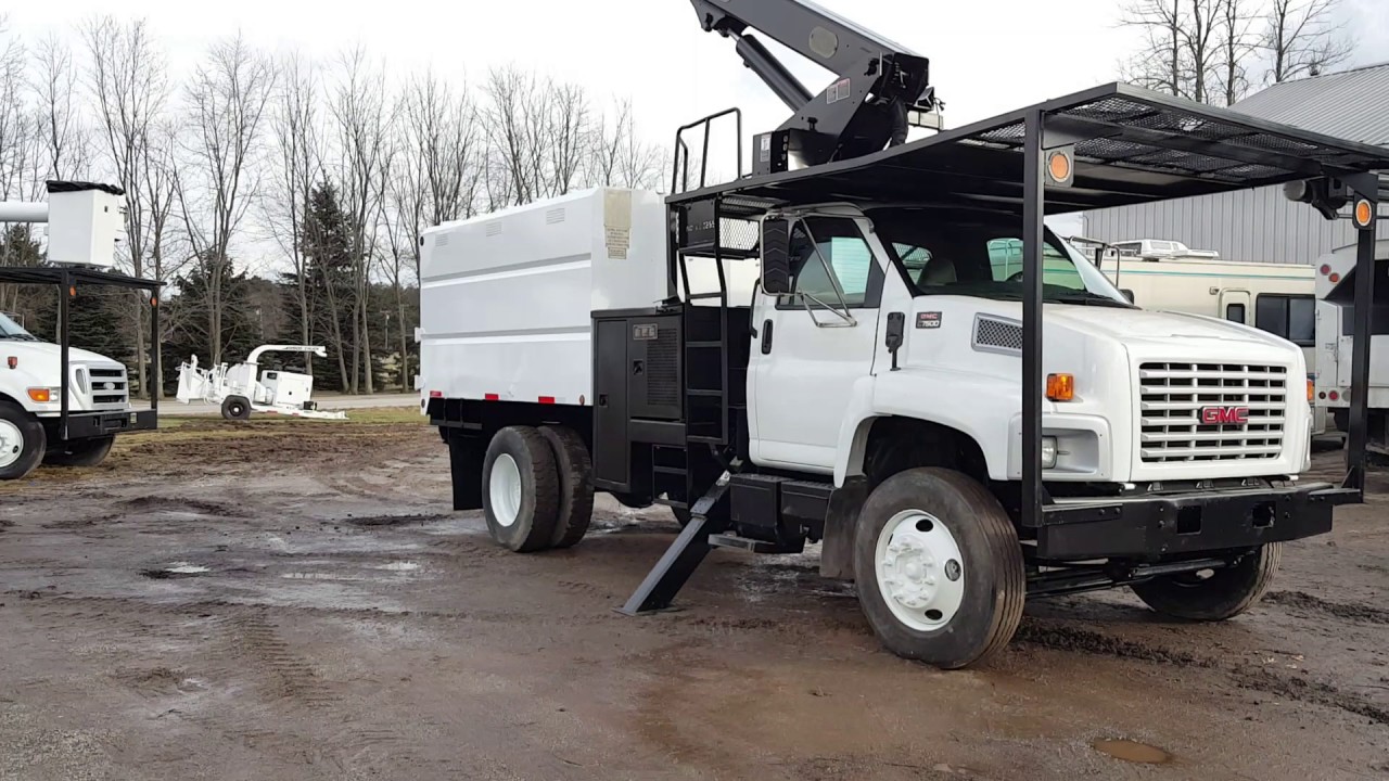 Forestry bucket truck for sale YouTube