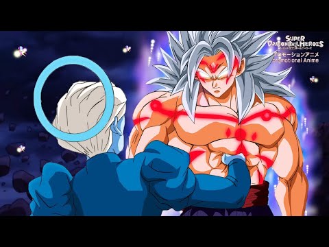 Super Saiyan Infinity Goku vs True Form Daishinkan: Finale Episode -  Español Latino! 