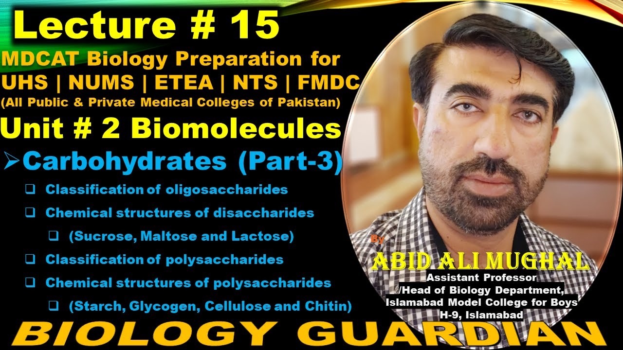 Lecture # 15 MDCAT Biology Prep for UHS | NUMS | ETEA | NTS | State