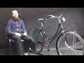 Реставрация довоенного дамского велосипеда Московского вело завода МВЗ ДД-22