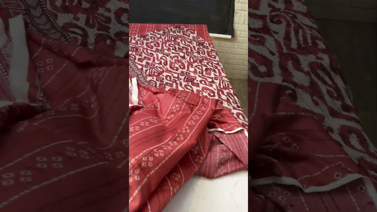SA33 - Safina Unstitched Printed Lawn 3P