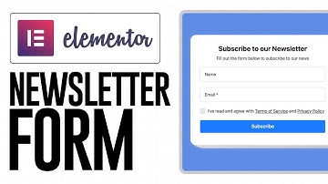 How to Add a Newsletter Signup Form in Elementor (2025)