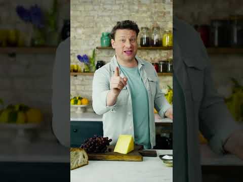How to Make Roasted Grapes and Cheese | Jamie Oliver #short
