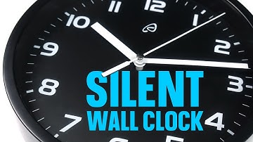 Auriol Wall Clock from LIDL - SILENT Quartz Wall Clock Review