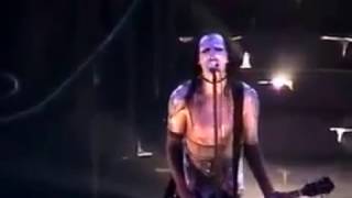 Marilyn Manson Dried Up, Tied and Dead to the World Live