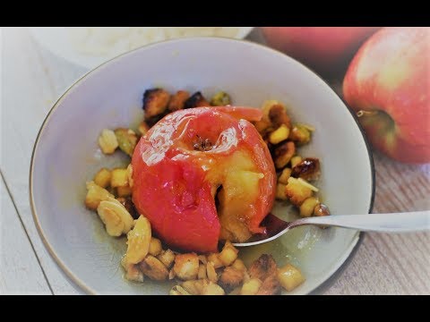 Let&rsquo;s Make A Michelin Star Recipe: Baked Apples with Apple Brandy Caramel Sauce & Candied pistachios