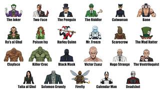 Every Batman Villain Explained