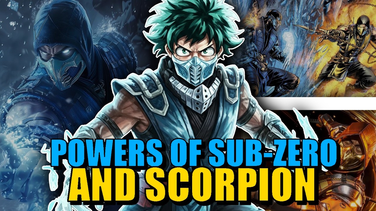 WHAT IF DEKU HAD THE ABILITIES OF SCORPION AND SUB-ZERO?
