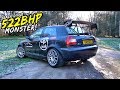 THIS 522BHP TRACK'D OUT AUDI A3 1.8T IS *SHEER CRAZINESS*