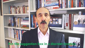 One Way to Create a Suggestion Box System