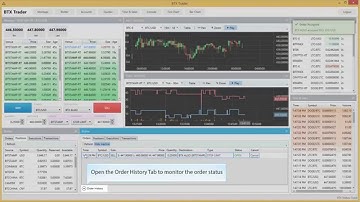 BTX Trader - New BITCOIN trading Platform - Free, Stable, Fast - place a Stop Limit Order