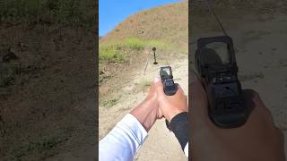 Spinning Steel FAST! #competitiveshooting #range #shoot #uspsacarryoptics #ipscshooting #waltherpdp