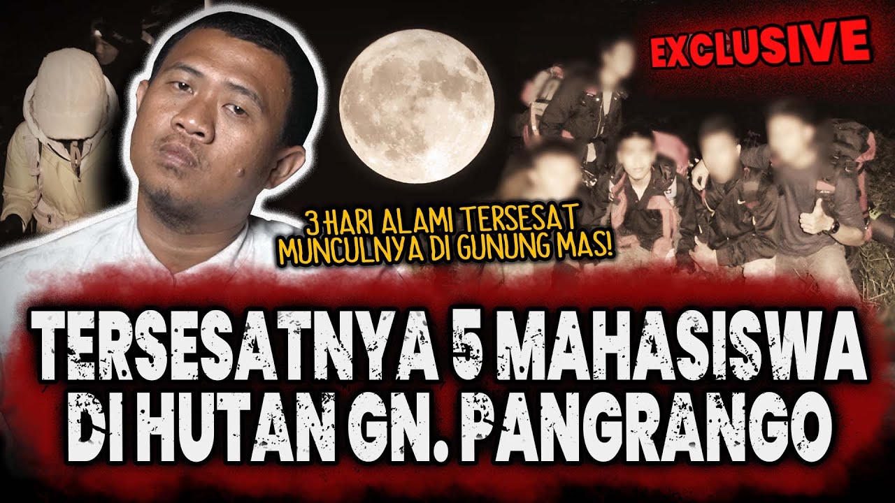 DILUAR NALAR!! KISAH MAHASISWA UNJ TERSESAT 3 HARI DI GUNUNG PANGRANGO MUNCULNYA DI MASJID ATTAAWUN