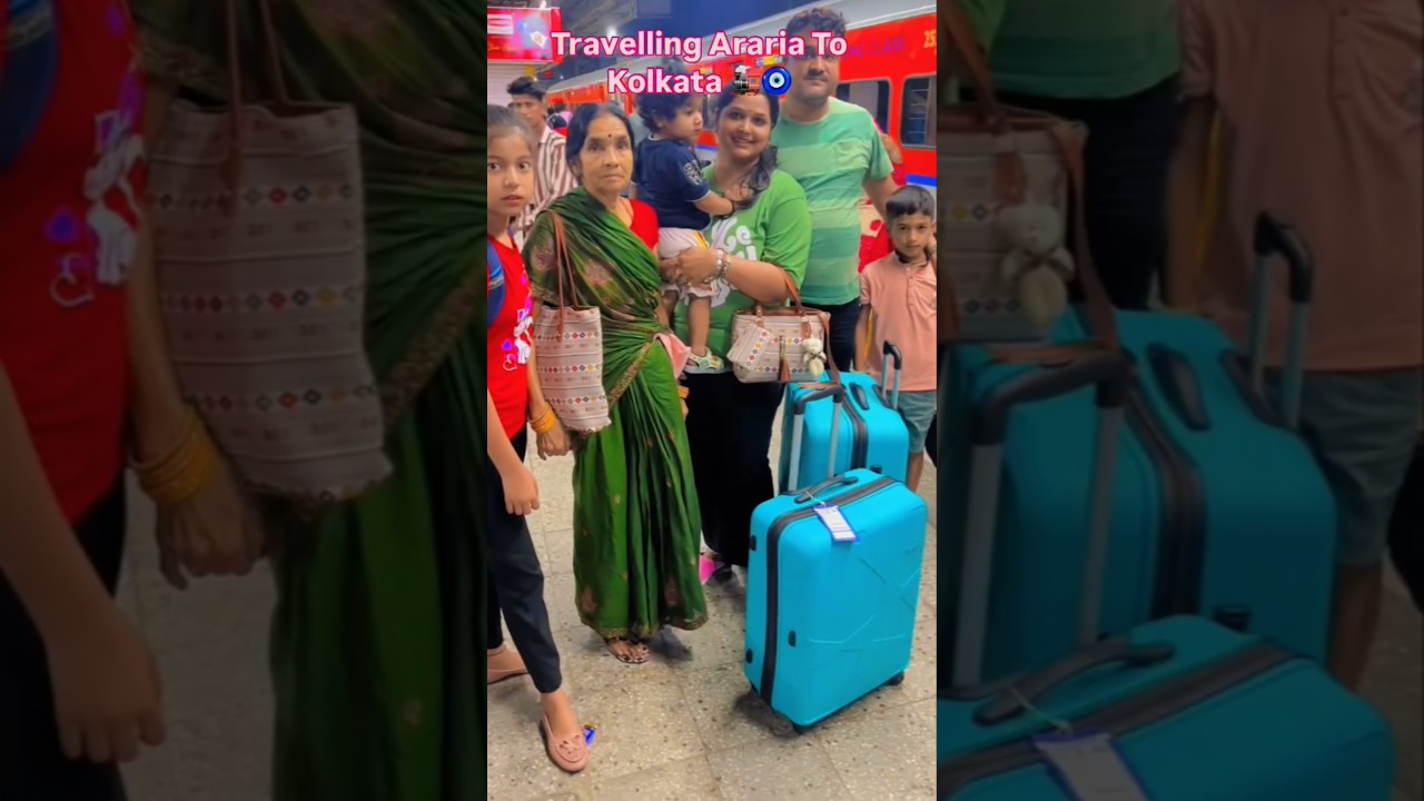 🚂Araria to Kolkata mini vlog 🚂