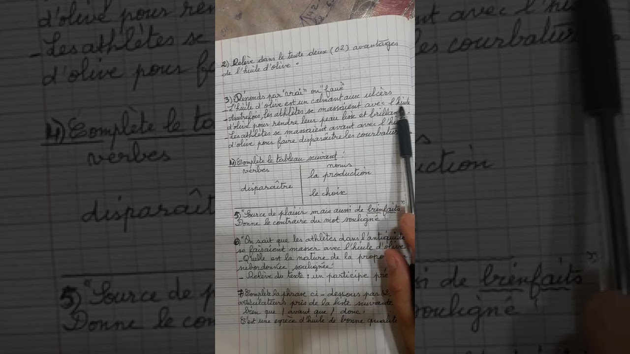 4èmeAM:لنتدرب على حل موضوع يوميا   sujet proposé pour  le Bem