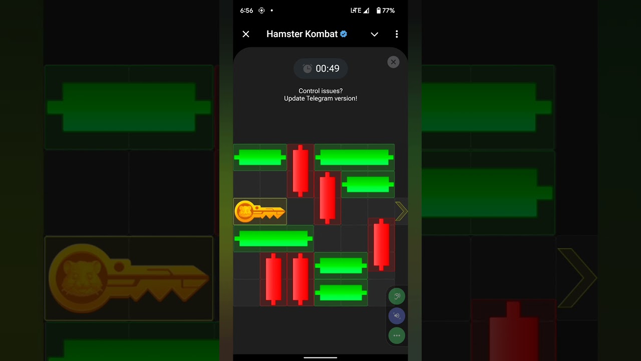 HAMSTER KOMBAT - MINI GAME AUGUST 15, 2024-