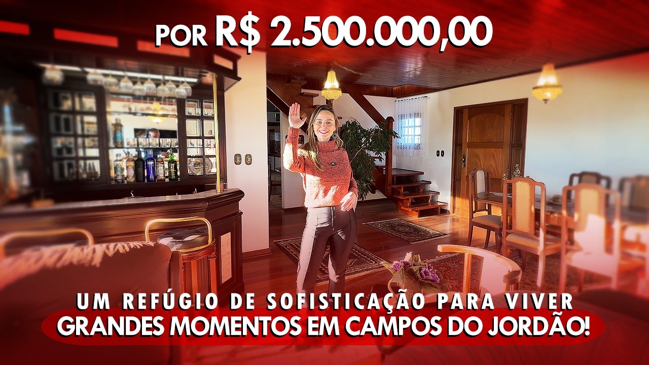 Vídeo do Imóvel: Um dos apartamentos mais impressionantes de Campos do Jordão.