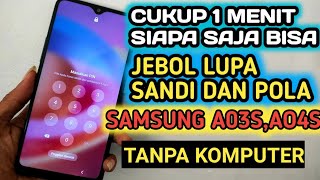 reset lupa pin dan password samsung a04s dan a03s tanpa komputer, hart reset samsung