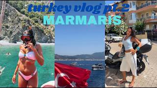 I MADE IT TO MARMARIS | boat trips & beach clubs | MIA KHAN