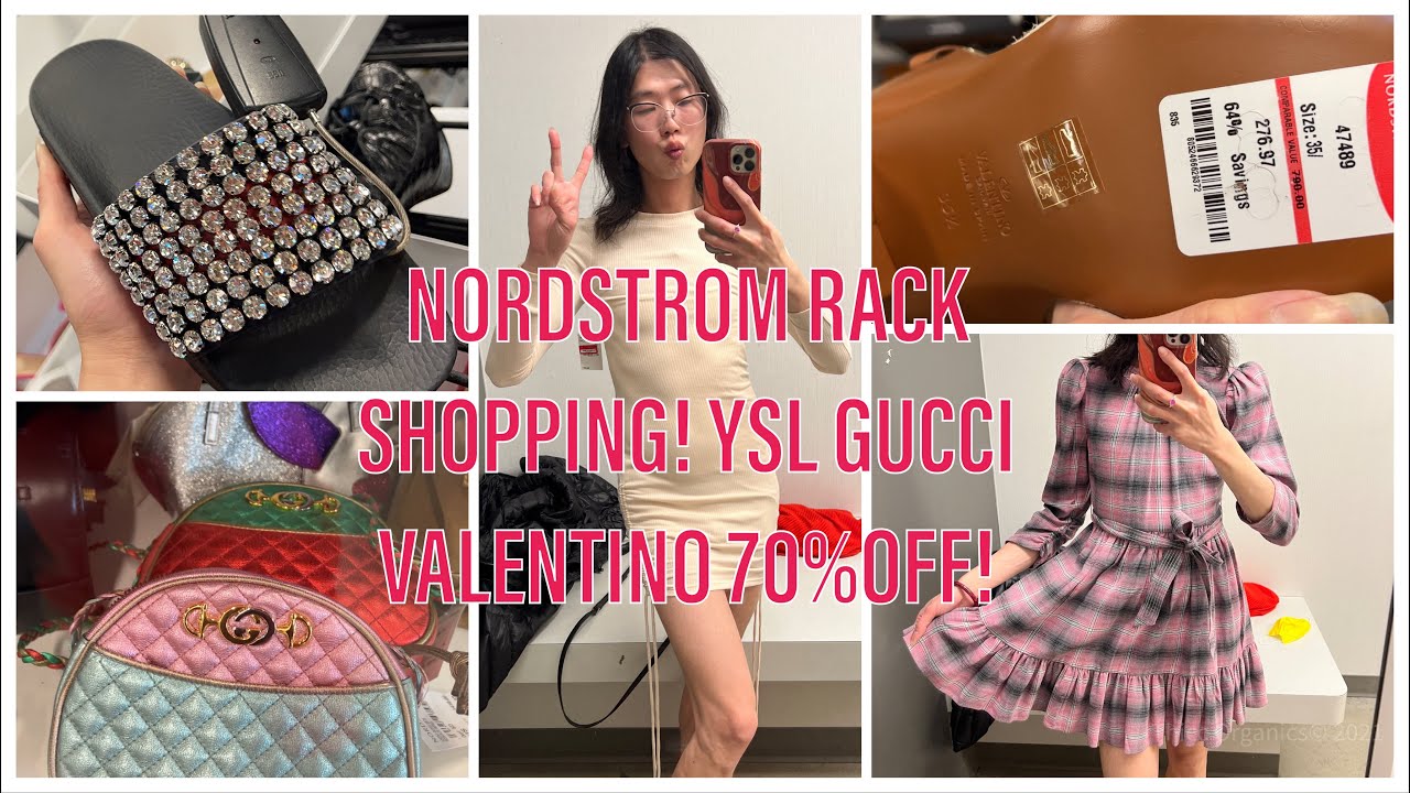 Nordstrom Rack Shopping Vlog! Luxury Designer for 70% off! Gucci