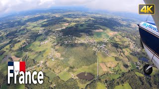 Cross-country flight in France 🇫🇷 Flying from Carcassonne to Dole [Pilot's View] by Sigis Travel Videos 1,870 views 1 month ago 3 hours, 42 minutes