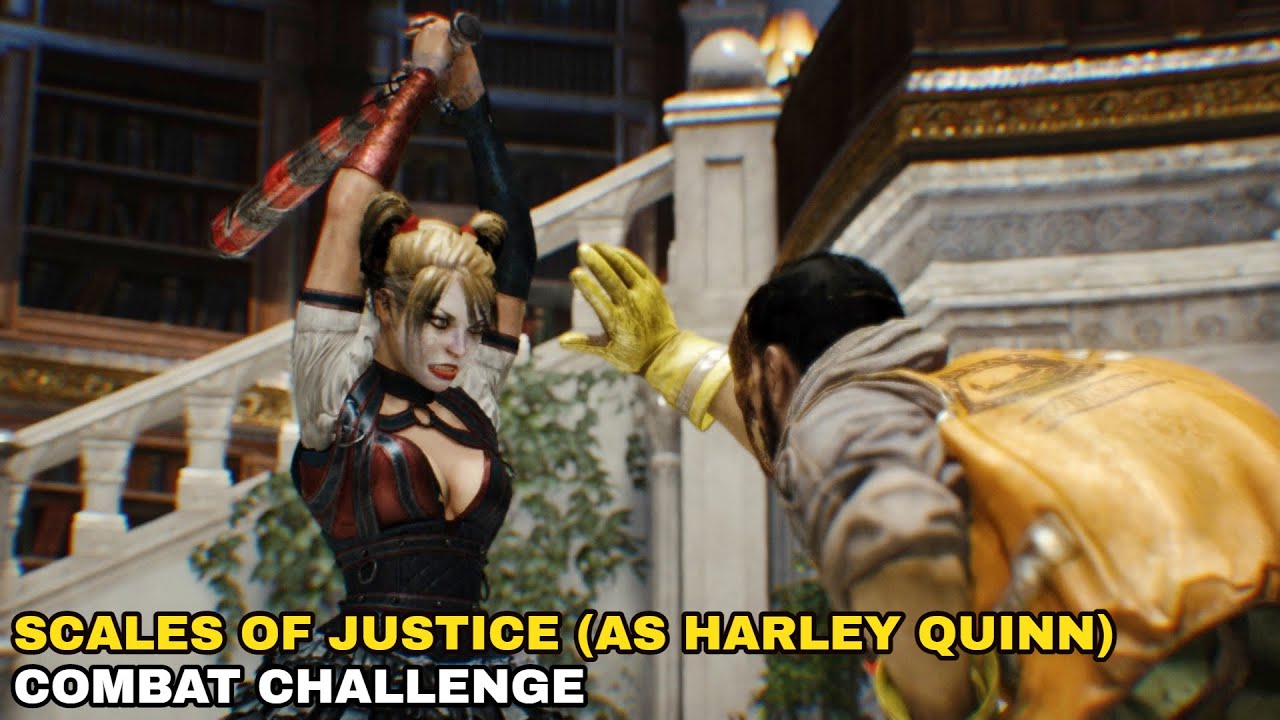 Batman: Arkham Knight - Scales of Justice (as Harley Quinn) - Combat Challenge