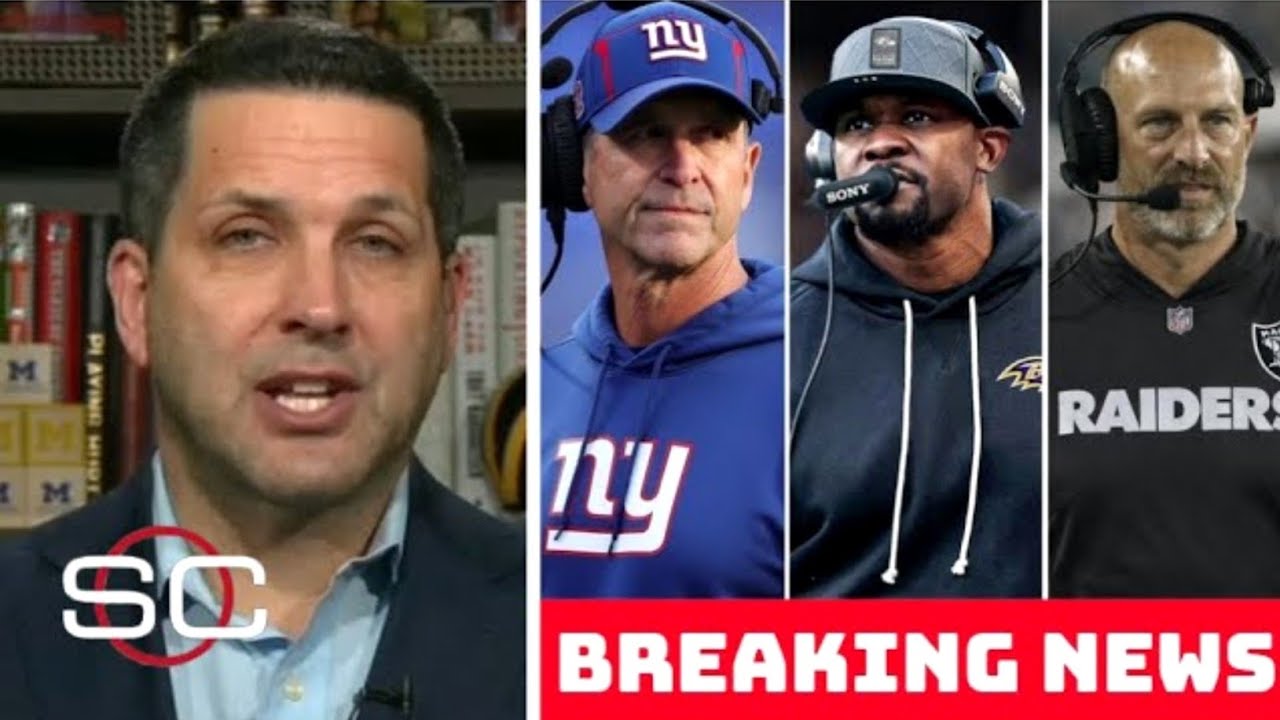 ESPN latest on NFL: John Harbaugh to Giants? - Brian Flores to Ravens? - Matt Nagy to Raiders?