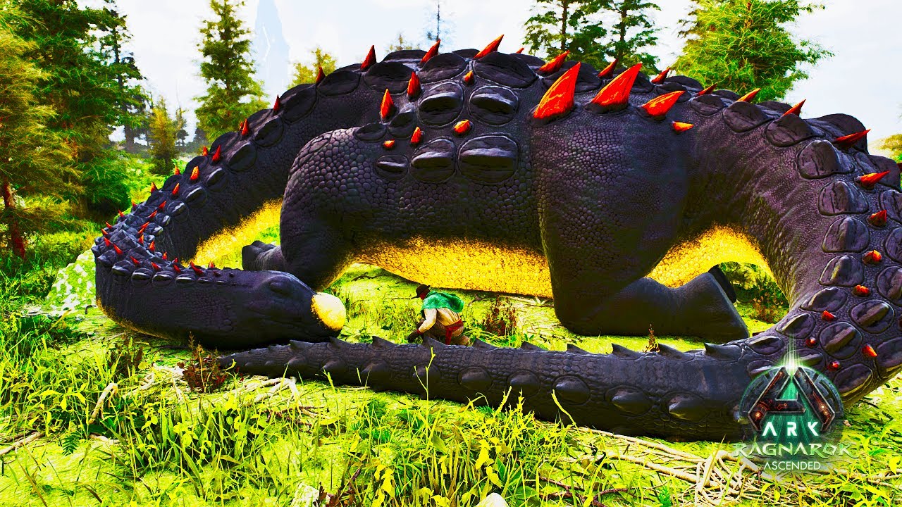 Taming a Sleeping Dinosaur Diamantinasaurus Mod | ARK Survival Ascended PS5 [E35]