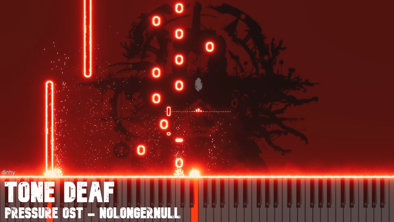 Tone Deaf (Pressure Game OST) Piano Arrangement - NoLongerNull