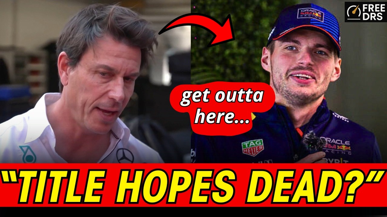 Toto Wolff: “Verstappen’s title hopes are dead” — After Brazil, he might as well give up. Free DRS