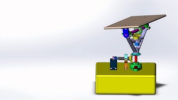 Solar tracker Solidwork animation