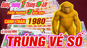 Đúng mùng 1 tháng 9 âm Tuổi CANH THÂN 1980 thắp hương 3 giờ vàng tổ tiên dẫn lối trúng số cực giàu