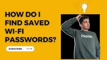 Unlock the Secret: Find Saved WiFi Passwords